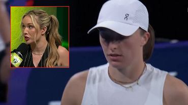 Iga Świątek i Danielle Collins
